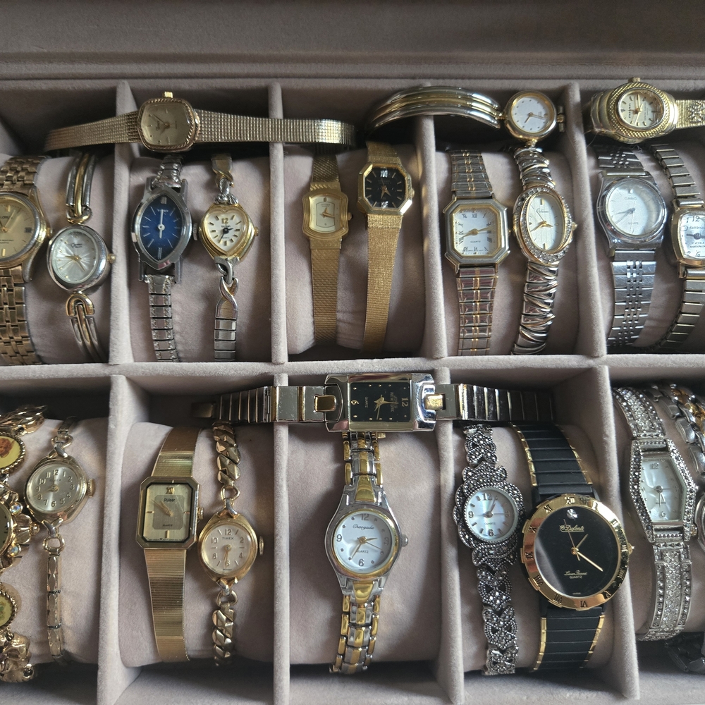 Elegant Gold and Silver Watch Collection